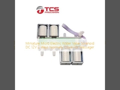 Miniature Micro Electric Water Valve Solenoid DC 12V 2 Ways Normally Close For Massager
