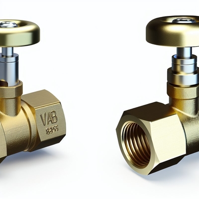 Compact Brass Mini Ball Valve Ideal for Small-Scale Systems in Drinking Machines and Coffee Machines