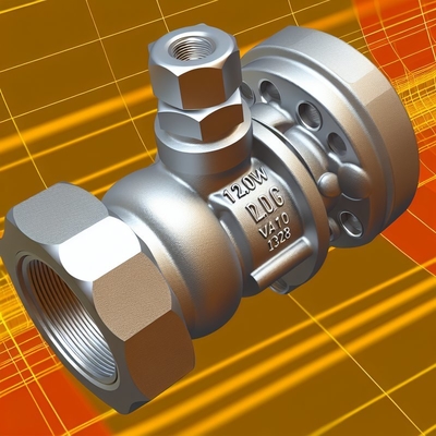 12.0W Female Threaded Ball Valve for DC108-132V Voltage Range in Industrial and Heavy-Duty Applications