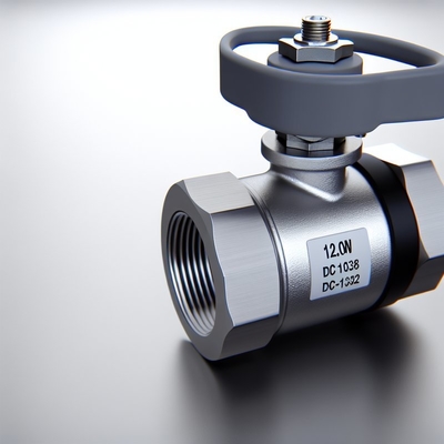12.0W Female Threaded Ball Valve for DC108-132V Voltage Range in Industrial and Heavy-Duty Applications