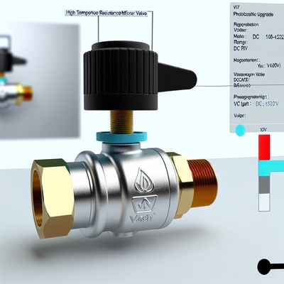High Temperature Resistance Micro Water Valve with REACH Certification and DC108-132V Voltage Range