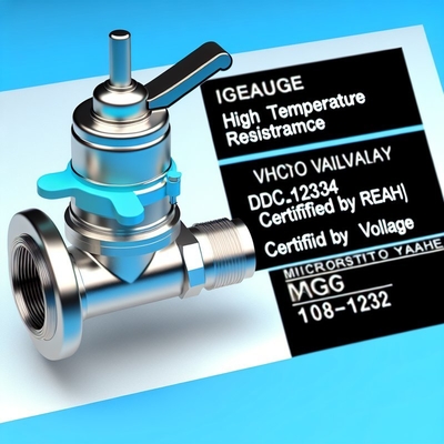 High Temperature Resistance Micro Water Valve with REACH Certification and DC108-132V Voltage Range