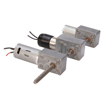 Vertical 34mm DC Worm Gear Motor Brushless Parallel Axis DC 12V Low Speed