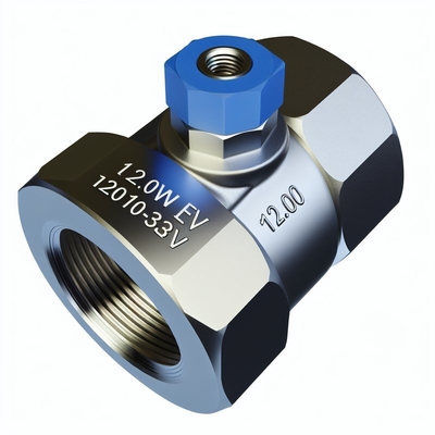 12.0W Female Threaded Ball Valve for DC108-132V Voltage Range in Industrial and Heavy-Duty Applications