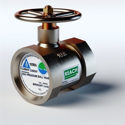 100mA Current High Pressure Ball Valve with REACH Certification and More