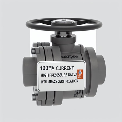 100mA Current High Pressure Ball Valve with REACH Certification and More