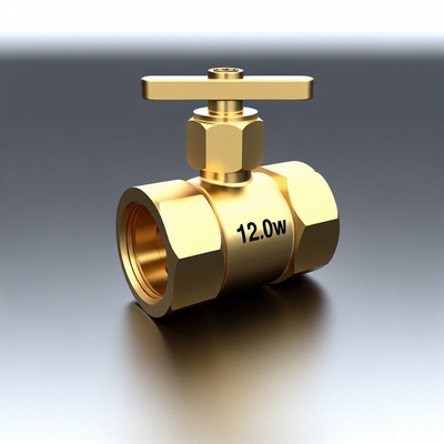12.0W Brass Mini Ball Valve Perfect for Your End Coffee Machine